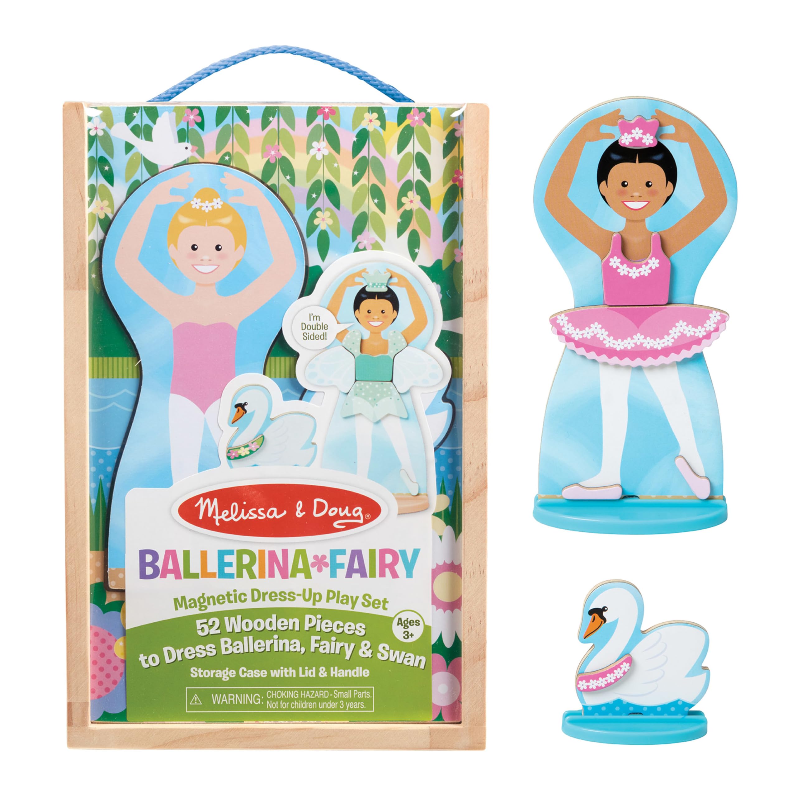 Amazon.com: Melissa & Doug Ballerina And Fairy Magnetic Dress-Up